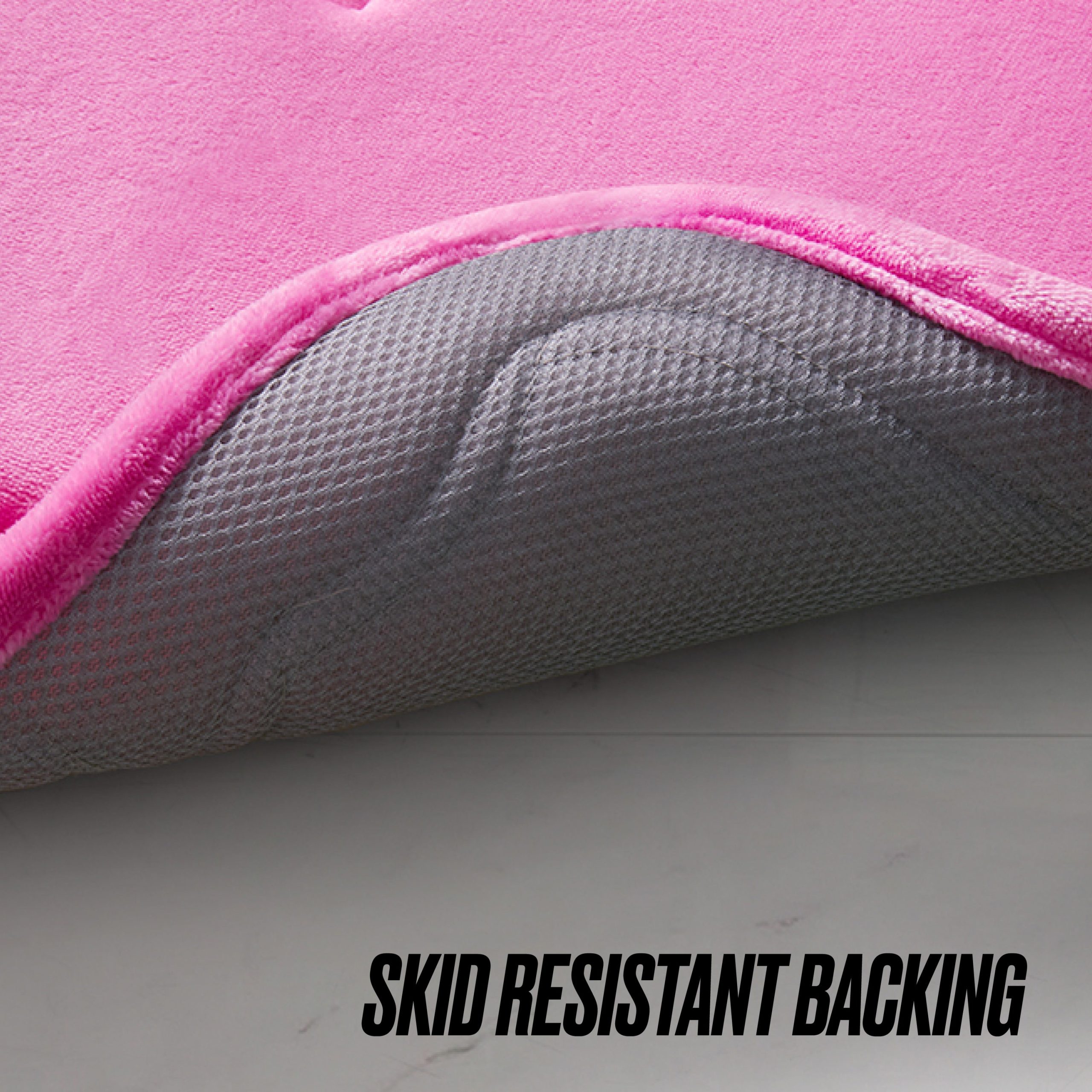 Quilted Memory Foam Bath Mat 2-Piece Set - Image 5