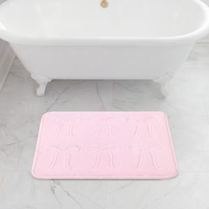 Quilted Memory Foam Bath Mat. 20 x 32