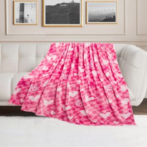 Plush Oversized Throw Blanket. 60 x 70