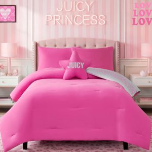 Kids Rainbow Ombre Leopard Reversible Comforter Set