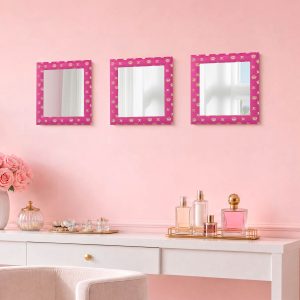 Wall Mirror 3-Piece Set