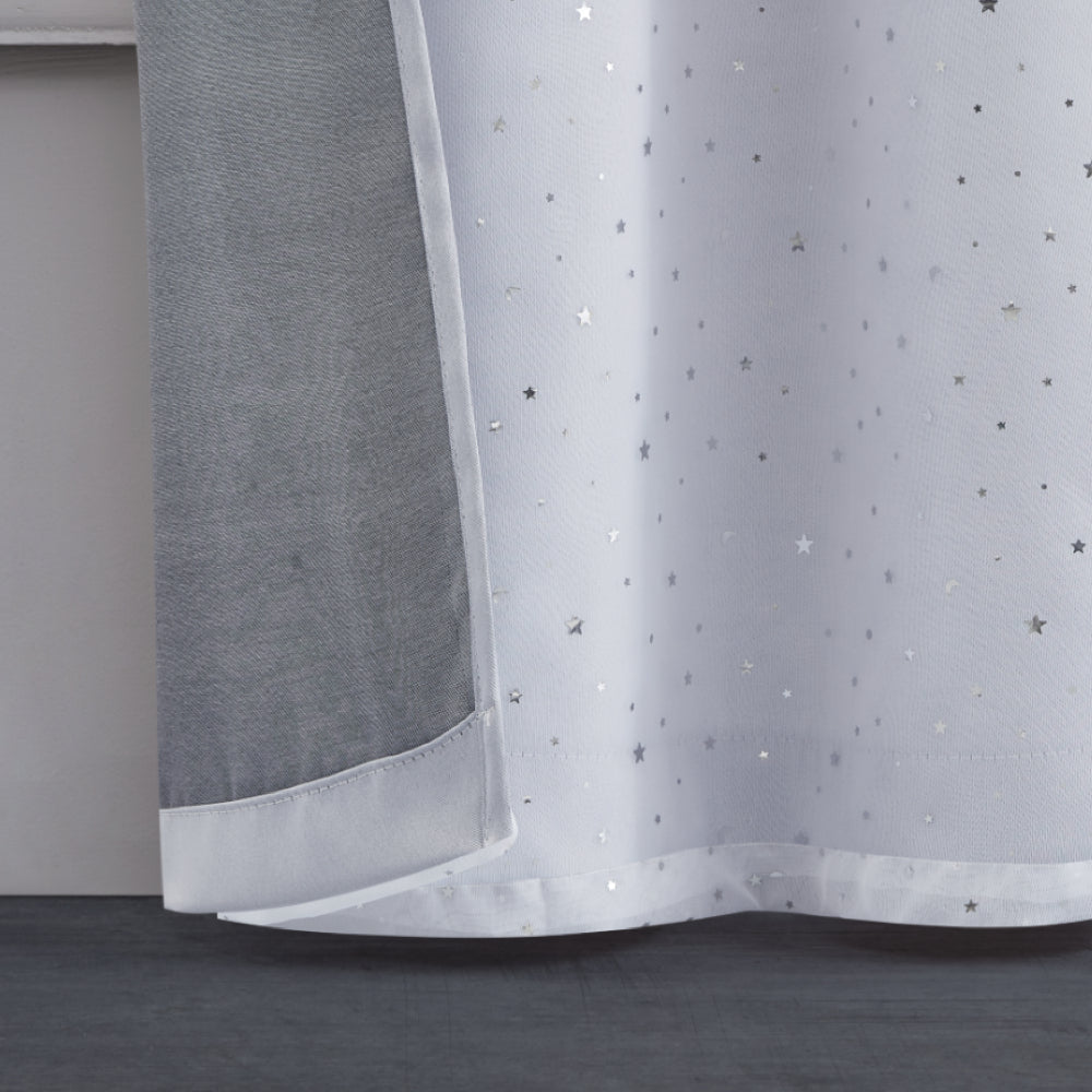 Melody Embellished Double Layer Curtains - Image 5