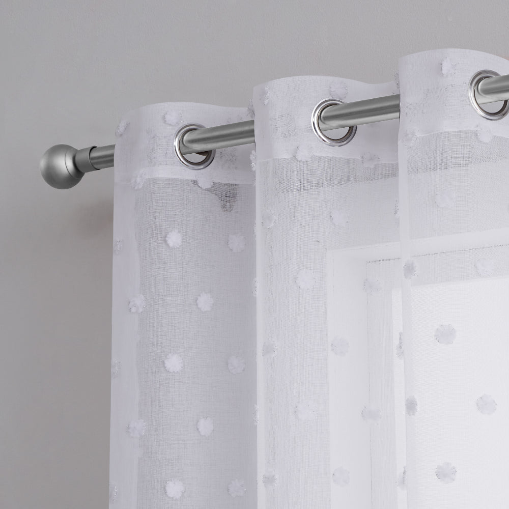 Evelyn Polka Dot Sheer Curtains - Image 5
