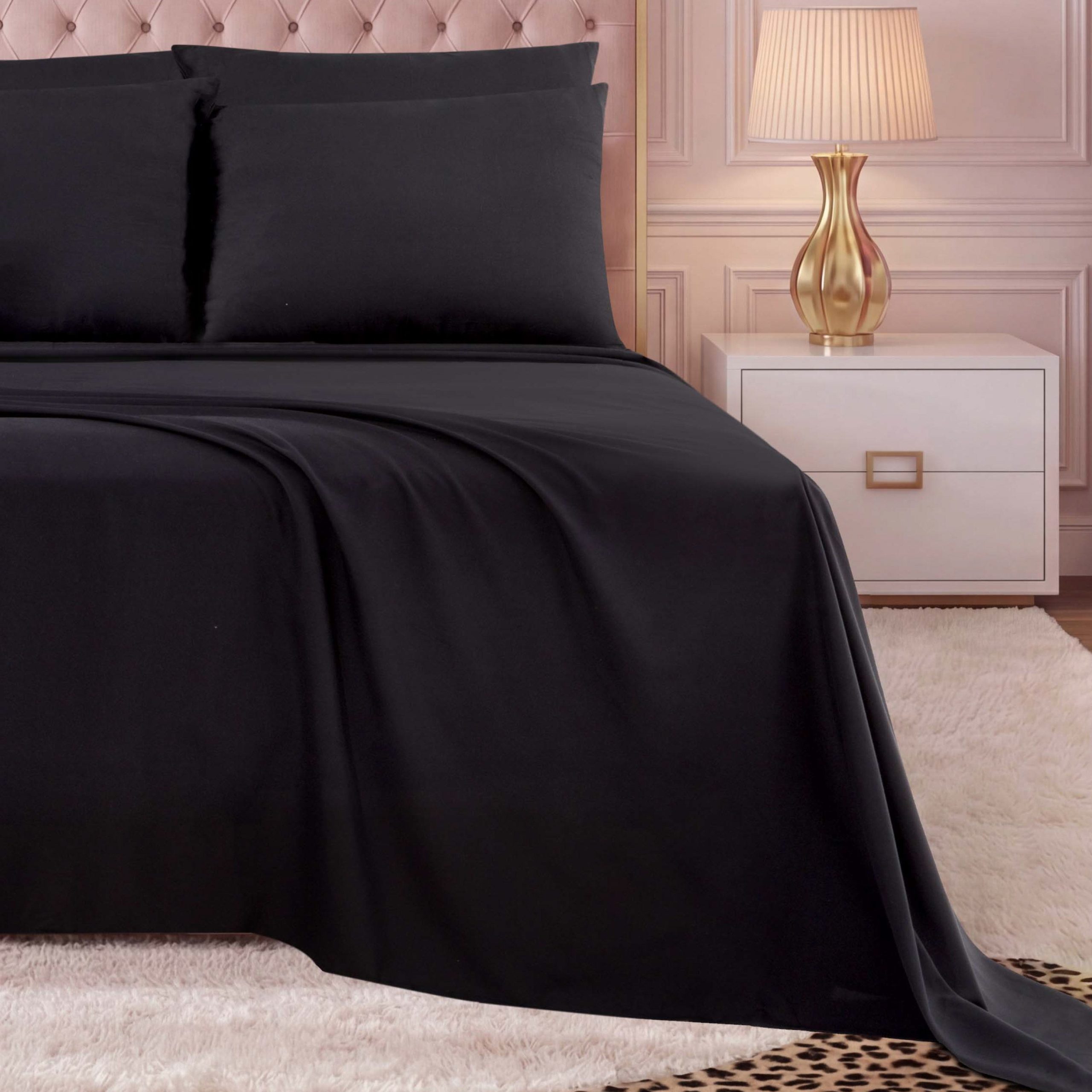 Microfiber Sheet Set With Extra Pillowcases - Image 2