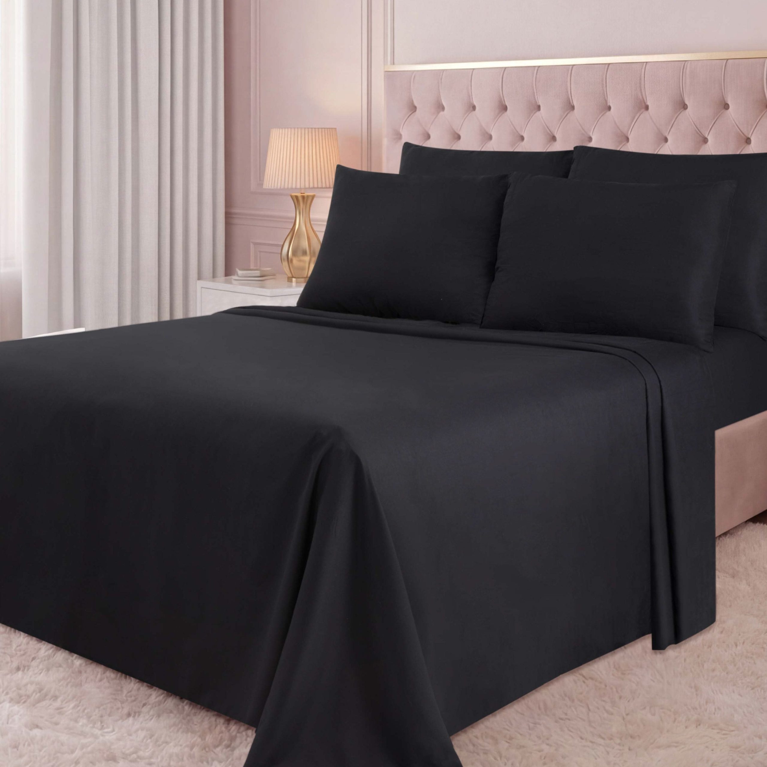 Microfiber Sheet Set With Extra Pillowcases - Image 3