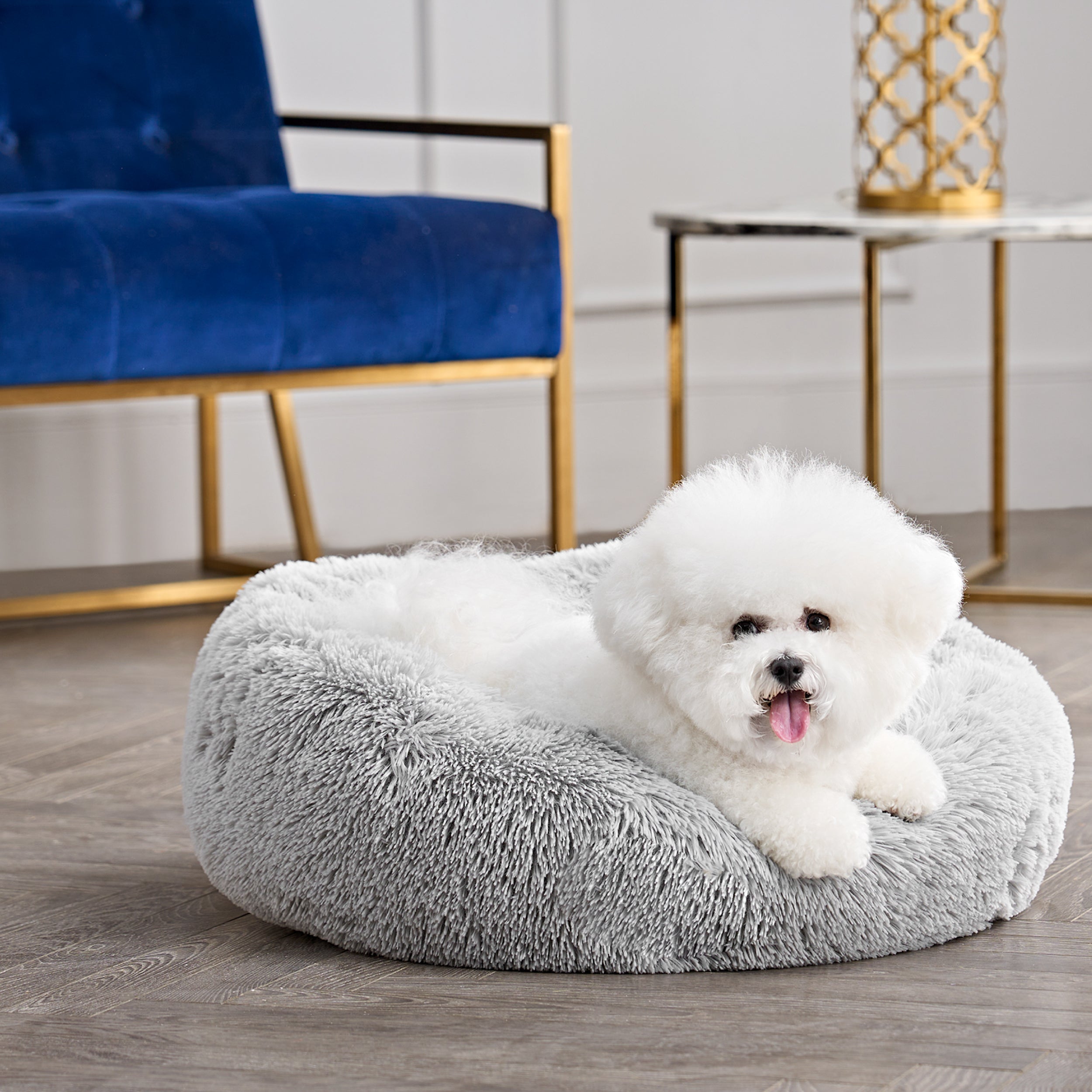 Devon Faux Fur Pet Bed - Image 2